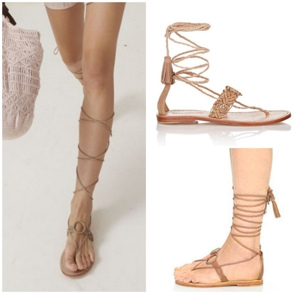 ULLA JOHNSON The Javi Bohemian Sandals - Picture 1 of 15
